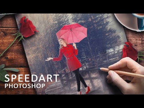 Speed Art Photoshop Paper Art Fantasy Speed Art Photoshop Paper Art Fantasy