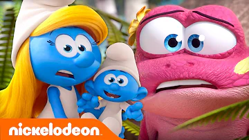 Vanity Smurf Becomes A LIZARD?! | Nickelodeon Cartoon Universe