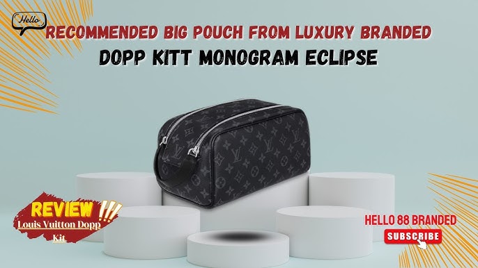 Louis Vuitton Mens Toilet Pouch Monogram Eclipse PM – Luxe Collective