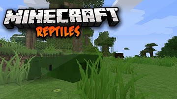 Minecraft Mod: Reptile Mod Turtles, Lizards, Crocodiles, and more 1.9