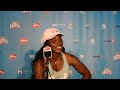 Sloane Stephens Press Conference