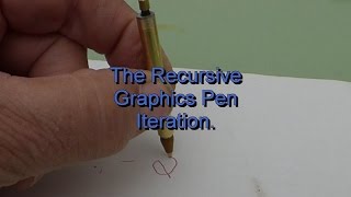 The Recursive Graphics Pen Iteration