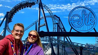 SIK Is OPEN! Flamingo Land NEW 10 Inversion Roller Coaster