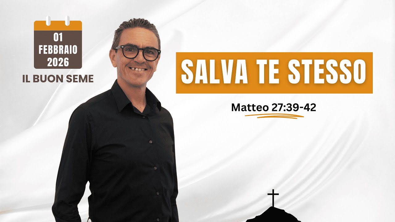 01 Febbraio 2026 - IL BUON SEME - Gesù sulla croce | The good seed - Jesus on the cross