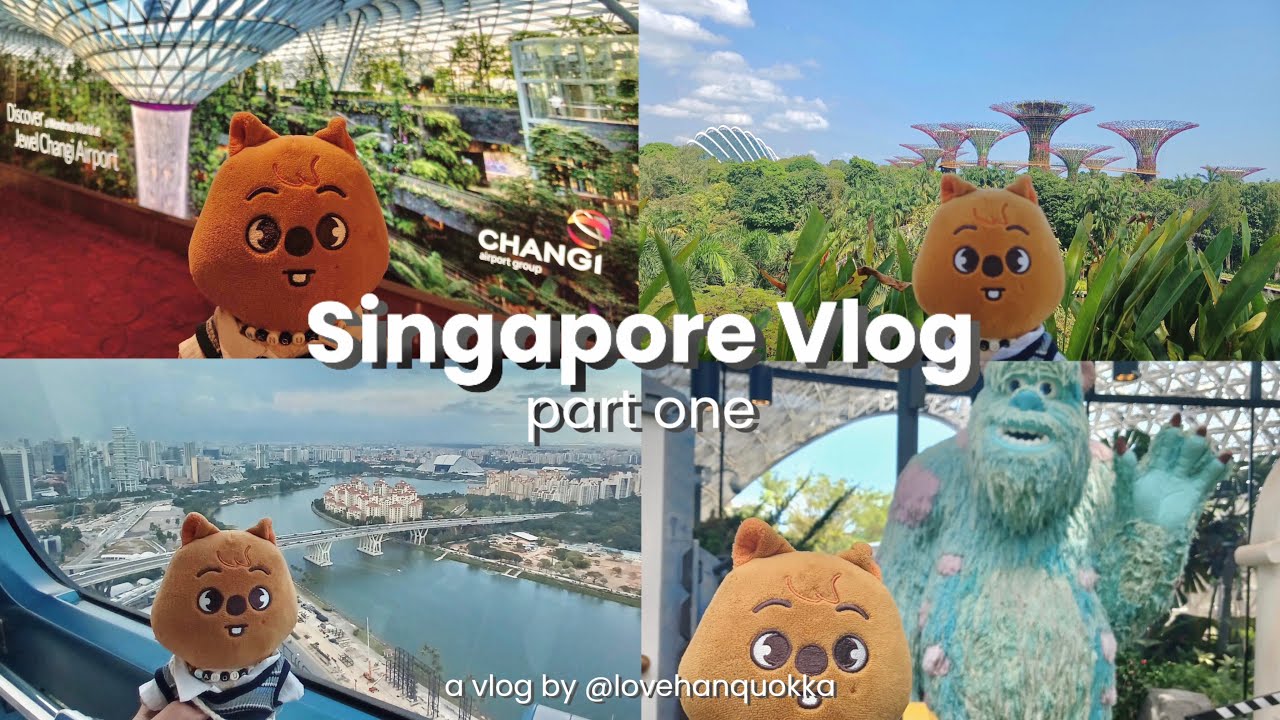 skzoo vlog in singapore! 🇸🇬: gardens by the bay & singapore flyer.