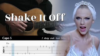 Shake It Off - Taylor Swift Fingerstyle Guitar