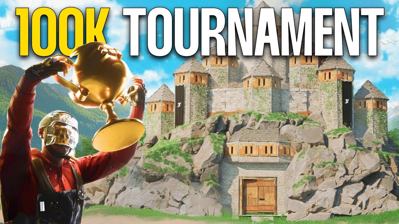 Winer Rust Building Compition I PLAYED IN A RUST TOURNAMENT FOR 100K - YouTube