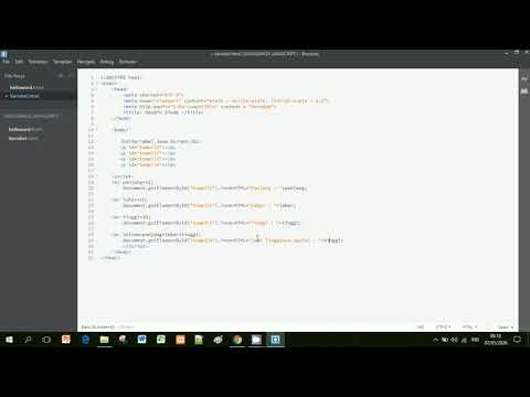 Sagusanov Coding : Tugas 3 Variabel Brackets