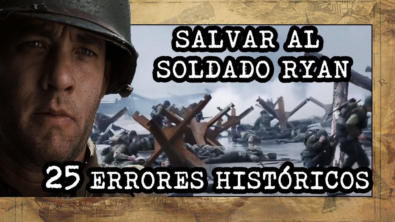 ERRORES HISTÓRICOS en SALVAR AL SOLDADO RYAN I 🎥⚔️ | ANÁLISIS HISTÓRICO de la PELÍCULA
