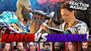 Kratos Vs Heimdall Reaction Mashup | God of War Ragnarok Reactions