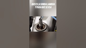 ¿Qué es la sonda Lambda y para qué se usa?