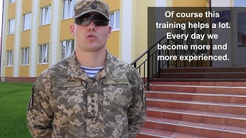 Command post exercise at Yavoriv CTC