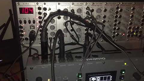 Elektron Octatrack with Doepfer A100 Modular System