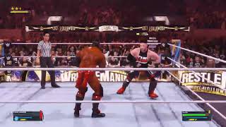 ghost-eater 0 wwe2k24 navajo vs chris danger for wwepro wrestling heavyweight championship