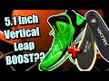 My Vertical Leap Test Results Using Shoes Banned By the NBA & VKTRY Inserts!