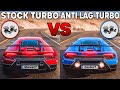 Forza Horizon 5 | Stock Turbos VS Anti-Lag Turbos | Which Is The Fastest? | Forza Science!