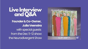 Live Interview with Artists from The Neurodivergent Show