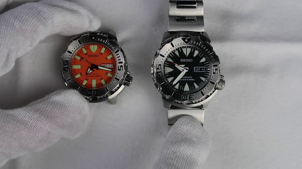 SEIKO SRP307K1, 2nd Gen Monster-4R36 Review - YouTube