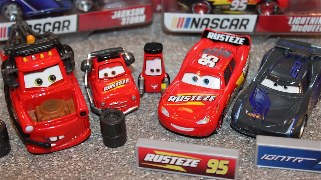 Disney Pixar Cars Cars Nascar Through The Years Diecast Car 5 Pack