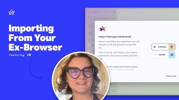 Arc Browser | Importing From Your Ex-Browser