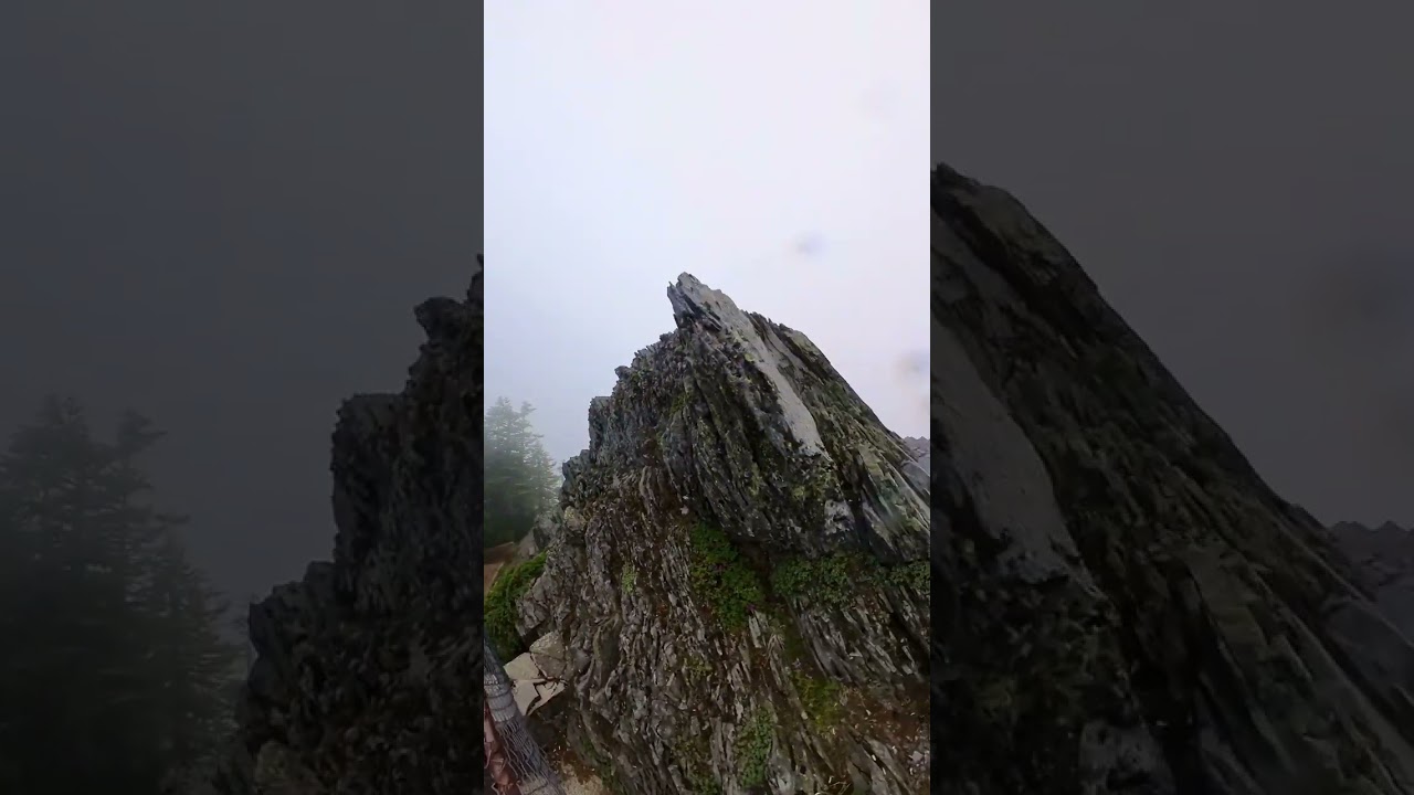 Sherrard Point / Larch Mtn summit in the clouds a few years back