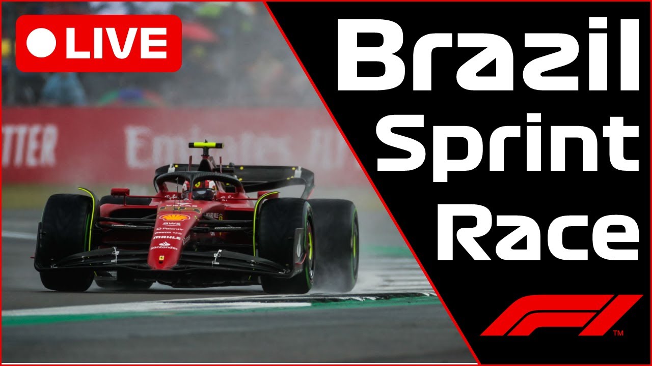 🔴F1 LIVE - Brazil GP SPRINT RACE - Commentary + Live Timing