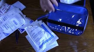 SHTF Dog Kit.  Food, water, medical information and supplies.