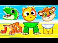 Find My Body Parts 💪🏻🦶🏻🦷👀 SUBSCRIBE for Funny Kids Songs & Nursery Rhymes♥️
