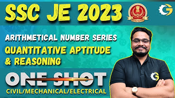 SSC JE 2023 | Arithmetical Number Series | Aptitude and Reasoning | Atul Sir | GB Lions