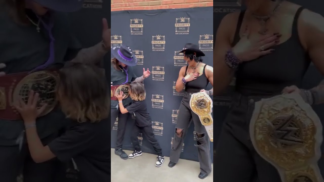 A WWE Fan Tries To Steal Rhea Ripley From Dirty Dom Summerslam