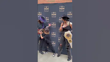 A WWE Fan Tries To Steal Rhea Ripley From Dirty Dom Summerslam 