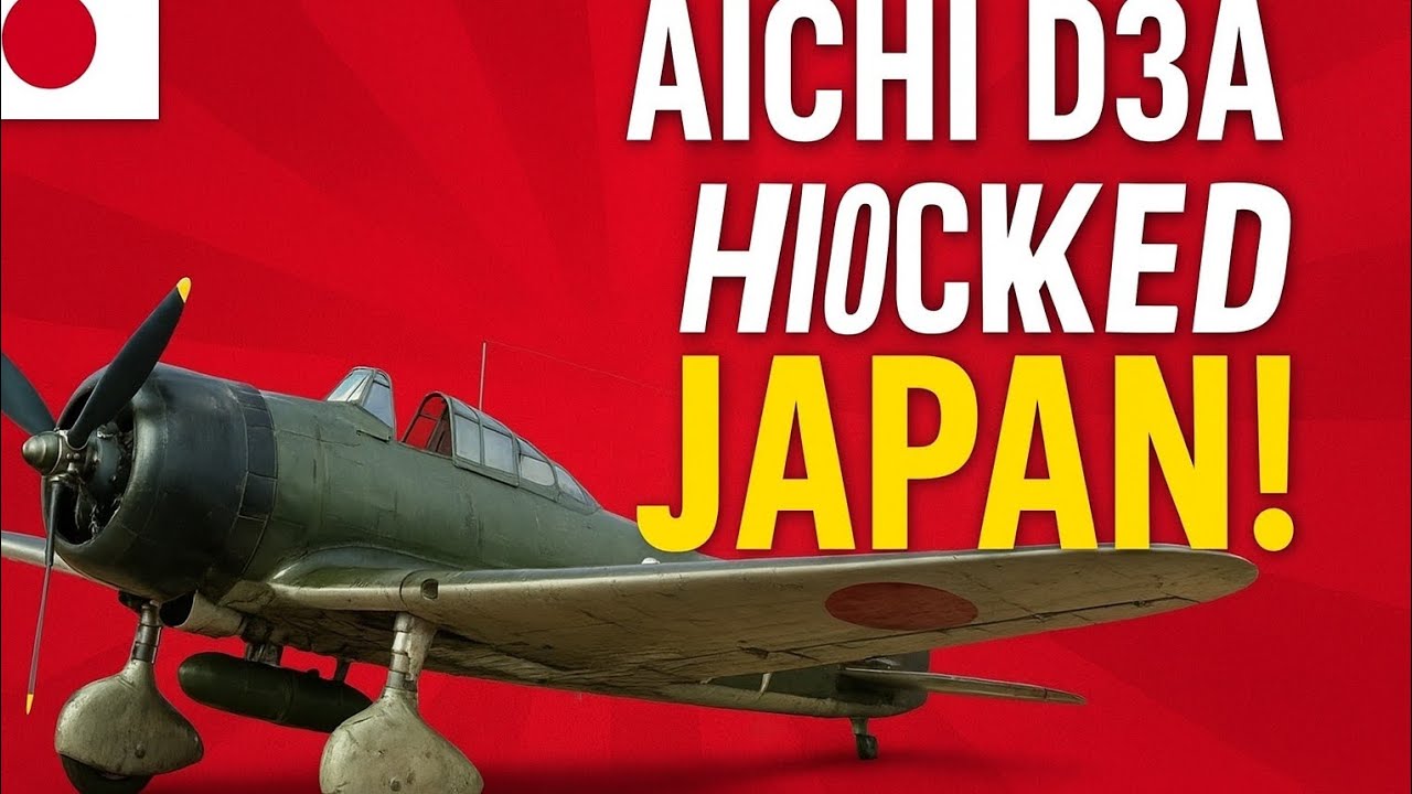 🇯🇵 Aichi D3A Val – 日本の伝説的急降下爆撃機 | WWII Japanese Dive Bomb
