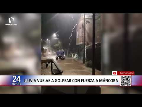 Heavy rain hits Máncora hard again