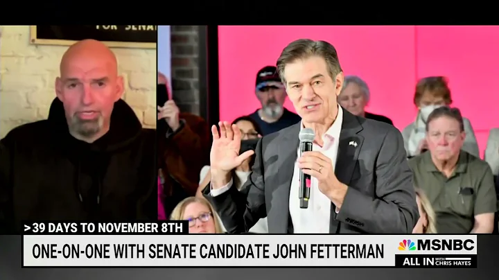 Confused John Fetterman Says He’s A Democrat “Running On A Crime Of Record”