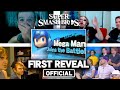 All Reactions To MEGA MAN Reveal Trailer In SMASH BROS 