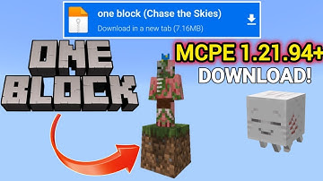 Best one block map for mcpe 1.21.94+
