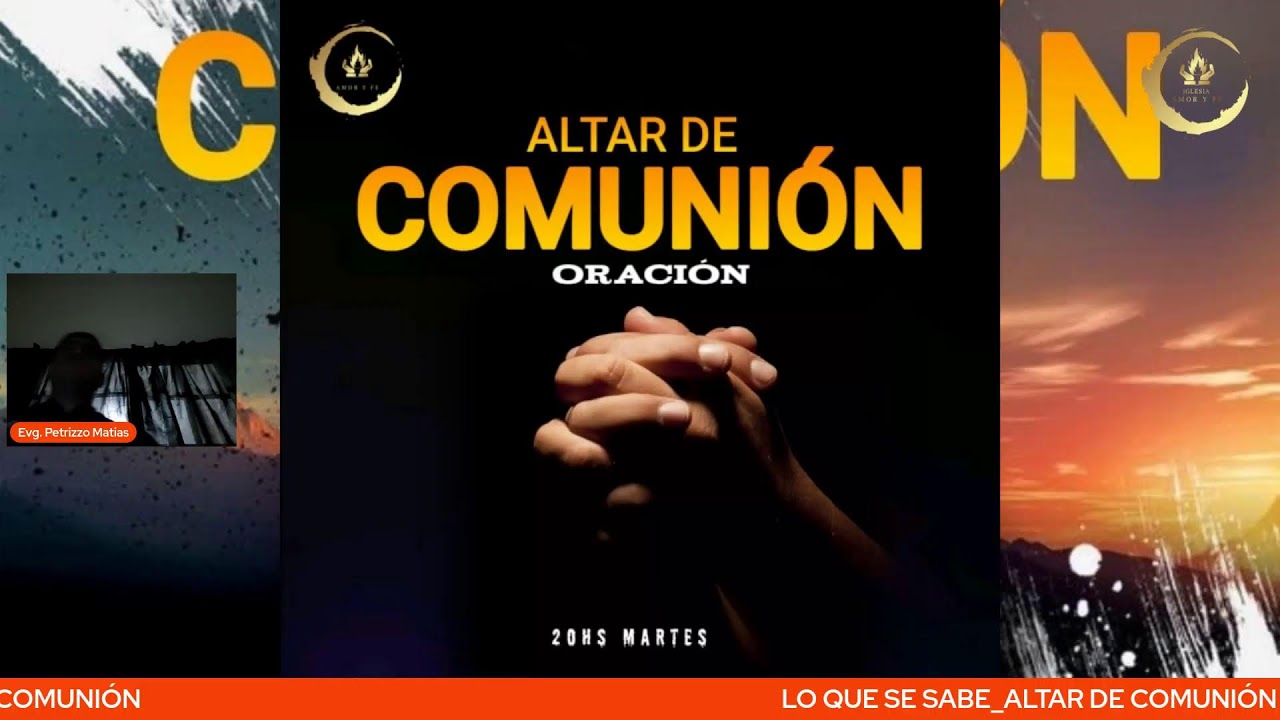 LO QUE SE SABE_ALTAR DE COMUNIÓN