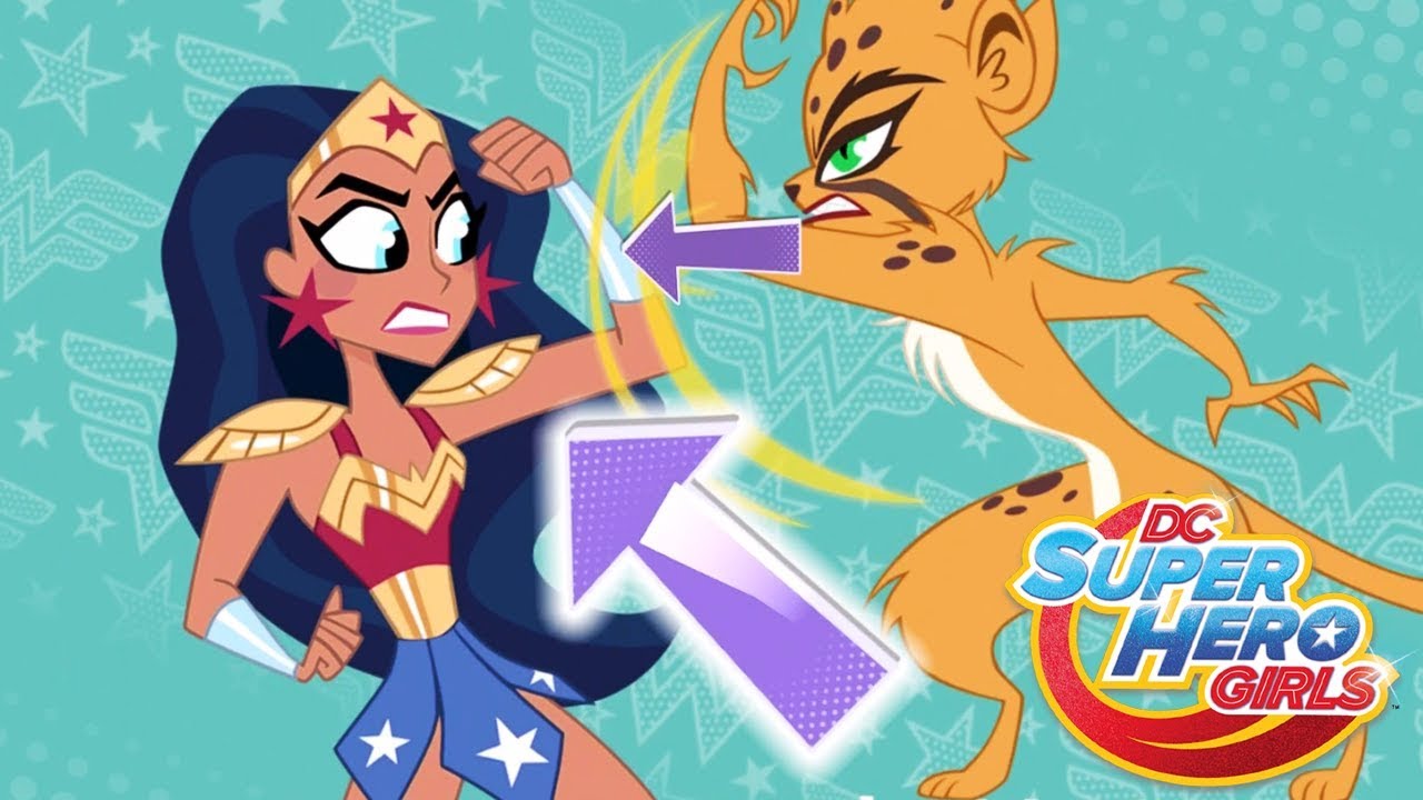DC Super Hero Girls Blitz - Wonder woman vs Cheetah - YouTube