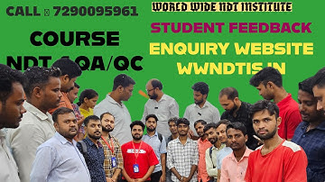 Join NDT Level II  & QA/QC Training Course Course with 100% Placement Guaranteed.