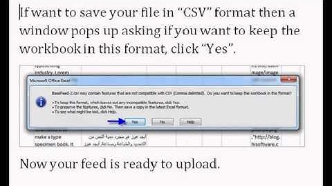 Merchant Data feed set up steps