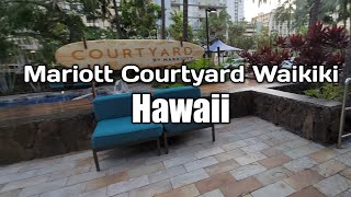 Mariott Courtyard Waikiki Hotel Tour Review Oahu Hawaii Honolulu Travel Guide ( Room Tour )