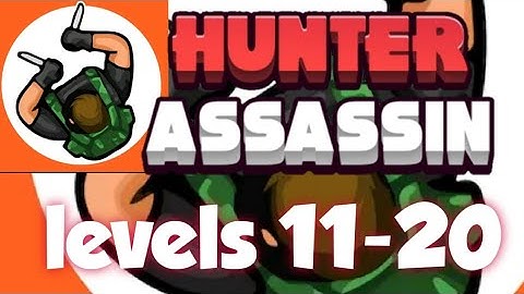 Hunter Assassin Levels 11-20 Walkthrough/gameplay (double speed)
