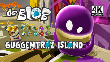 de BLOB Gameplay | (PC/4K 60FPS) | Guggentraz Island | Gold Medal | All Collectibles
