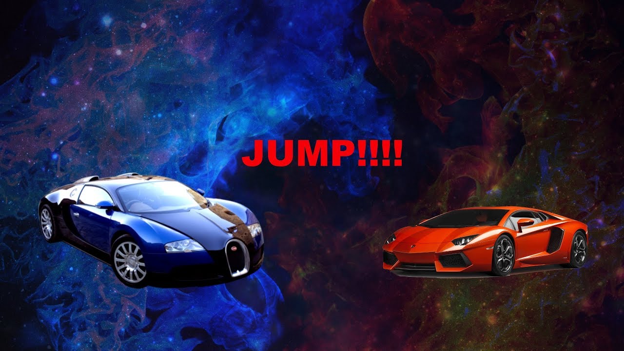Lambo Vs Bugatti In Ramp Jump Roblox Jailbreak Youtube