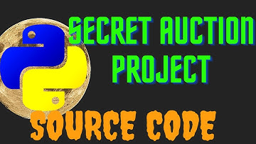 secret auction project in python