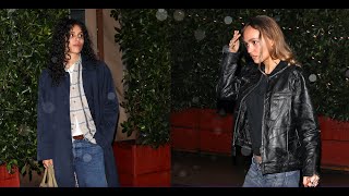 Celebrity Lily-Rose Depp and girlfriend 070 Shake step out for dinner on a rainy night in Santa Monica! Wealth