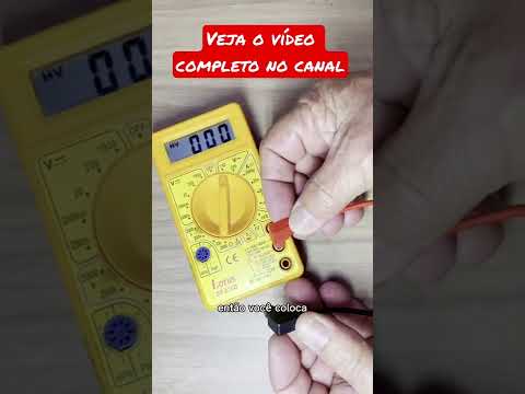 Vídeo: Como verificar a resistência com um multímetro: instruções de medição