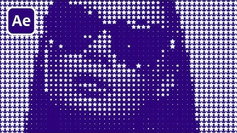 How To Create Halftone Effect In After Effects With ANIMATED Shapes