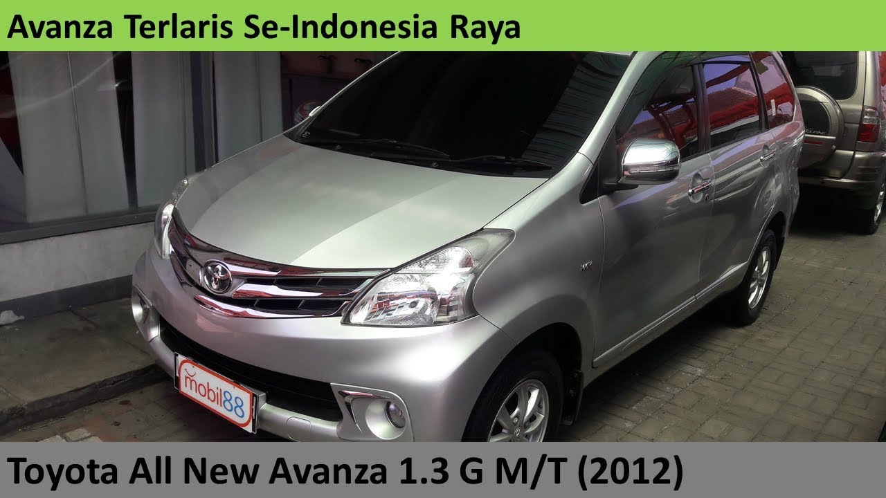 Toyota All New Avanza 13 G 1st Batch 2012 Review Indonesia Youtube