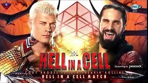 WWE Hell In A Cell 2022 (Official And Full Match Card)